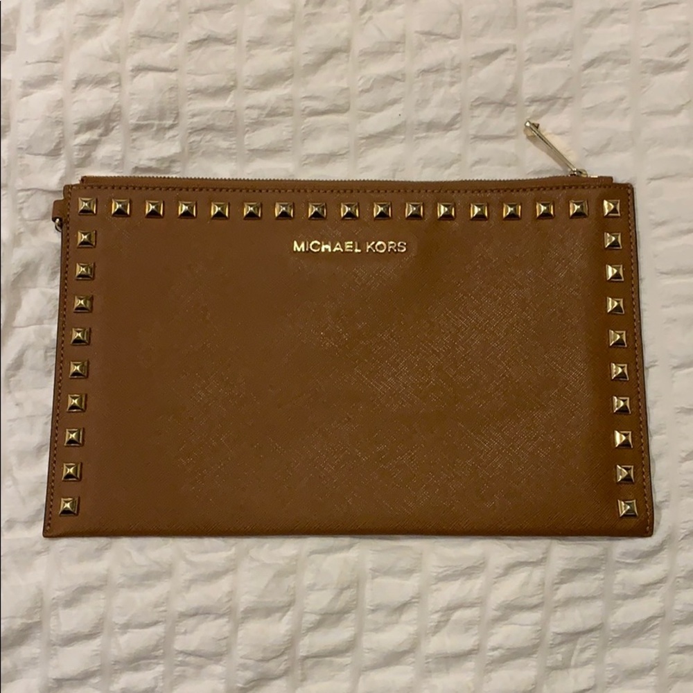 Super cute studded  Envelope clutch
